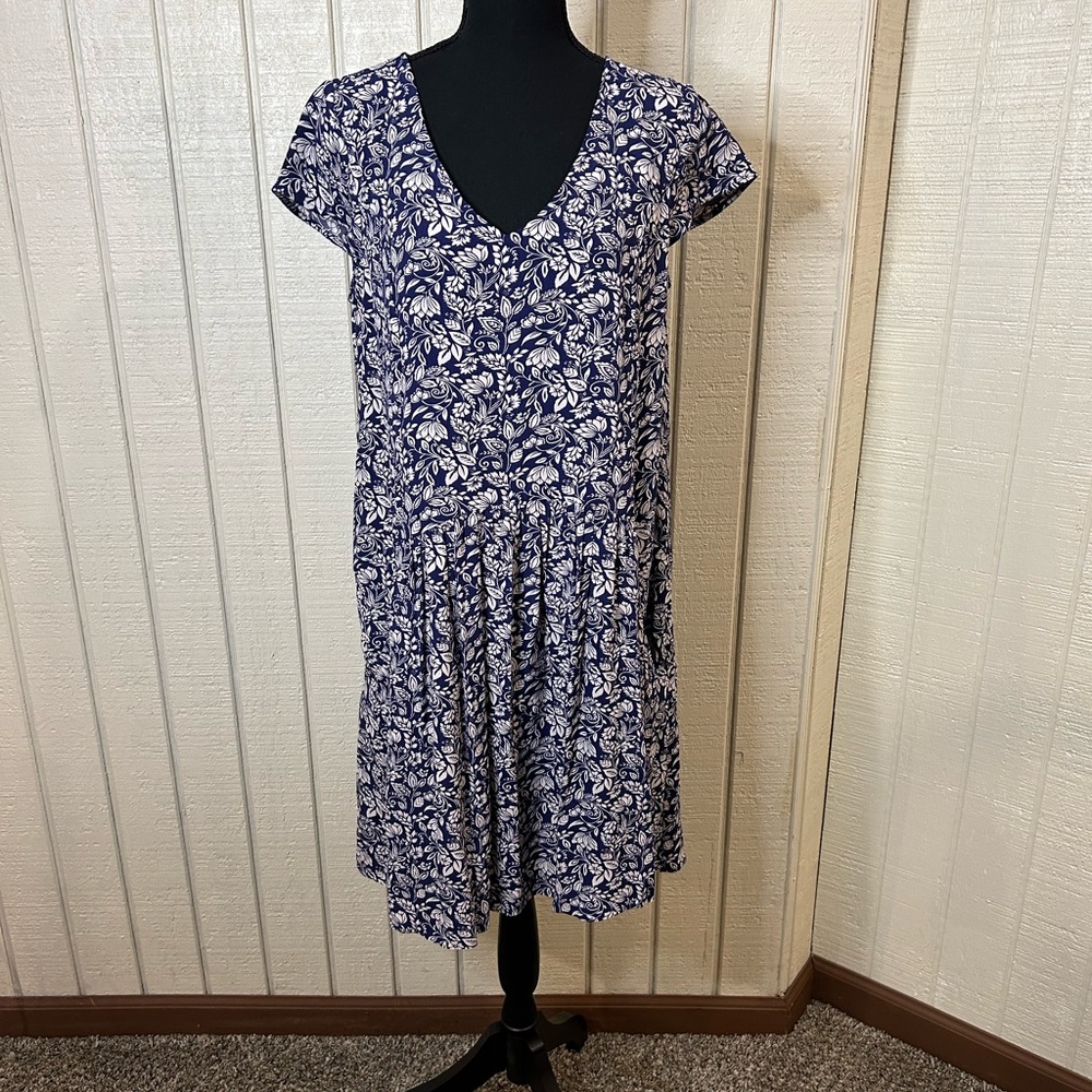Garnet Hill Summer Day Drop Waist Dress, size 6.